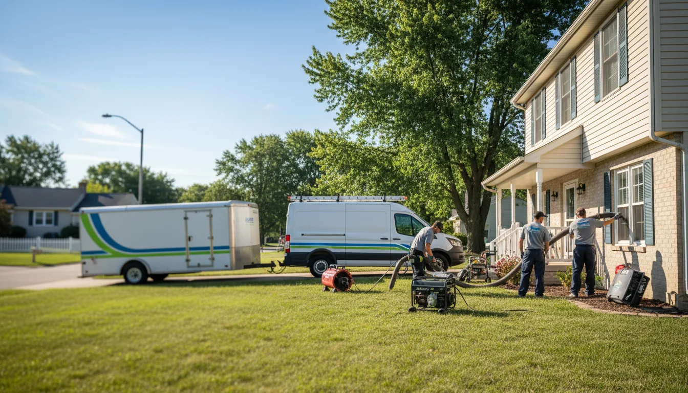 Flooded Basement Restoration And Cleanup With Repair in Watkins, CO near me